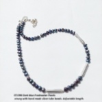 ST1396 dark blue pearls