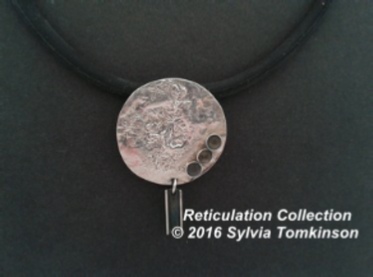 Reticulation of a Silver surface